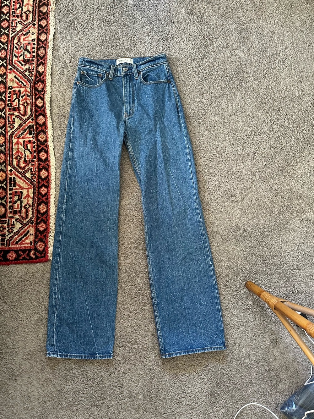 Abercrombie 90s Relaxed High Rise Jeans